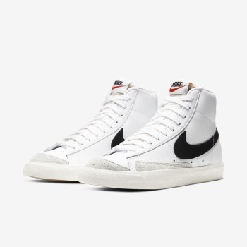 Nike Blazer Mid '77 - Női Utcai Cipő - Fehér/Fekete